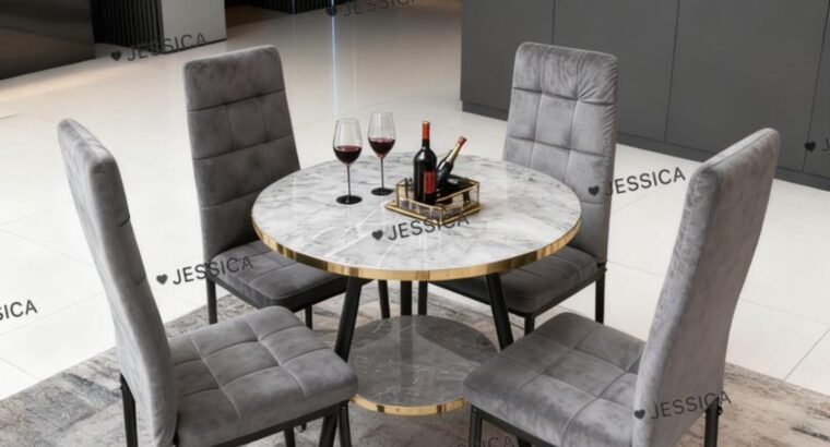 Salles à manger circulaires 4places