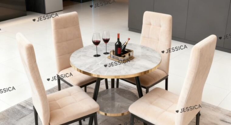 Salles à manger circulaires 4places