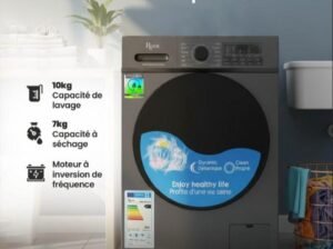 ROCH Machine à Laver + Sechage 10Kg/7Kg (Inverter)