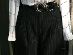 Ensemble chemise-pantalon dame