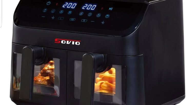 Air fryer double compartiments SOVIO