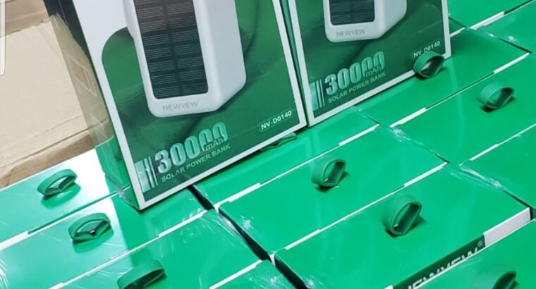 Solar power bank 30000mah