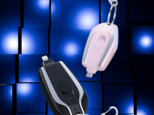 Mini Power Bank Porte-Clé d’Urgence 1500 mAh
